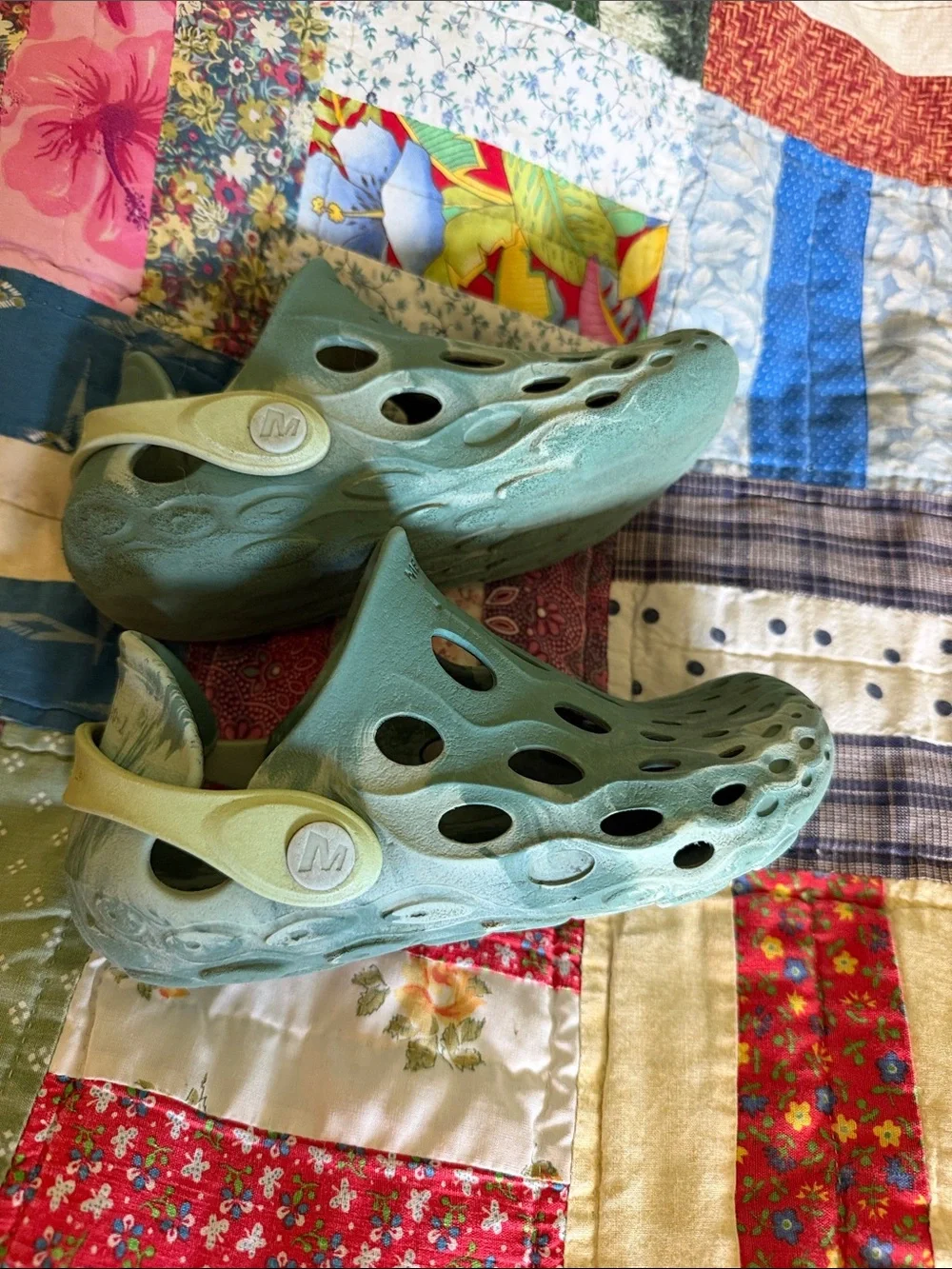 Merrell Kids Lightweight Hydro Mocs - Seafoam Green